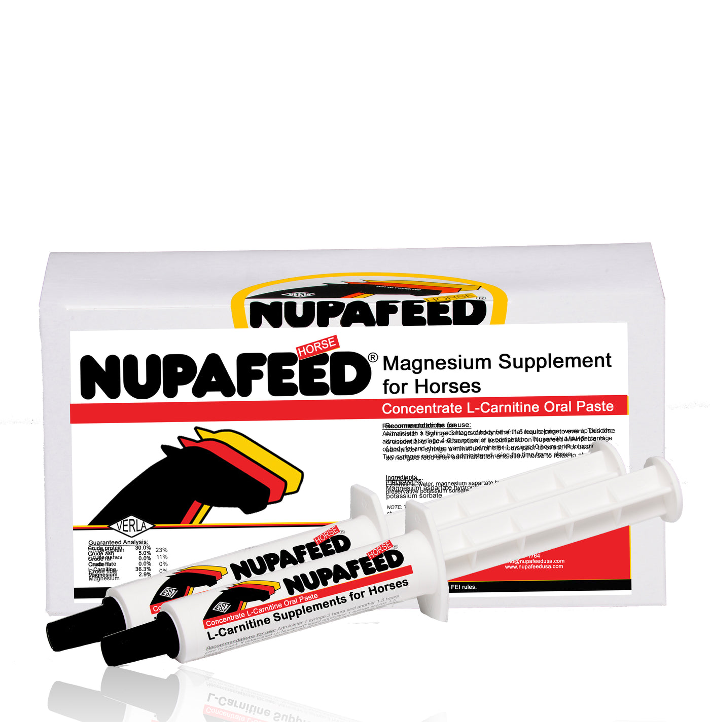 L-Carnitine Concentrate Oral Paste | Horse Antioxidant Nupafeed USA L-Carnitine Concentrate Oral Paste | Horse Antioxidant Nupafeed USA